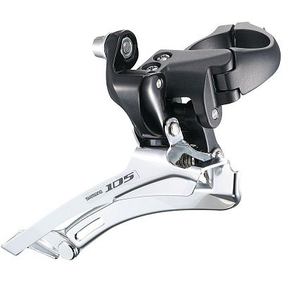 Превью  Переключатель передний SHIMANO 105 FD-5700-F 2 X 10 Нижняя тяга, Верхний хомут 31,8